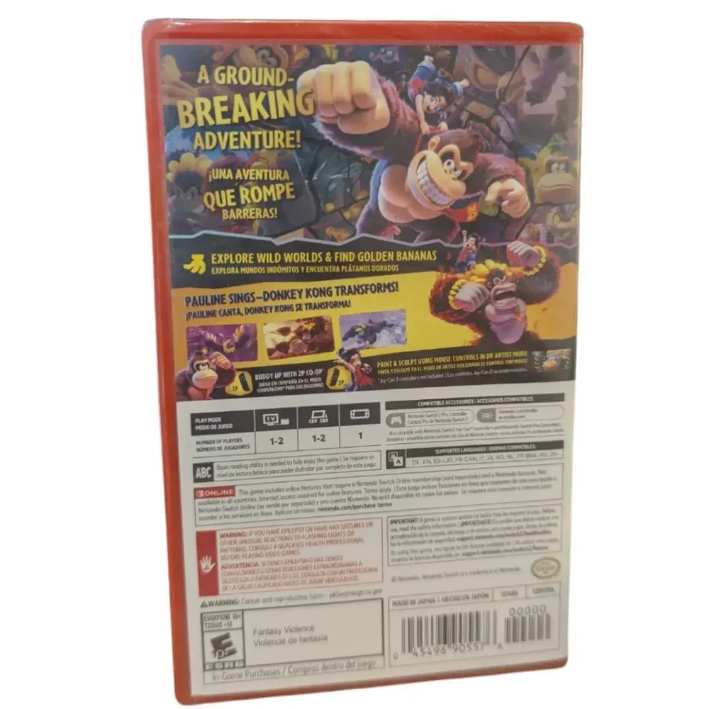 New In Packaging Donkey Kong Bananza Nintendo Switch 2